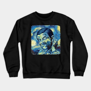 Mr Bean Van Gogh Style Crewneck Sweatshirt